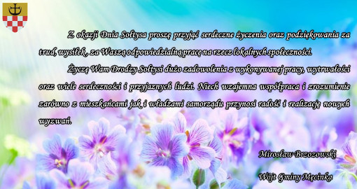 Życzenia dla soltysow