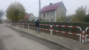 Nowe barierki Małuszów